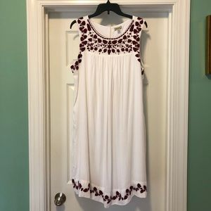 Lucky Brand Embroidered Dress
